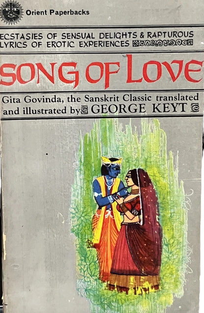George Keyt Song Of Love : Gita Govinda The Sanskrit Classic VERY RARE Book