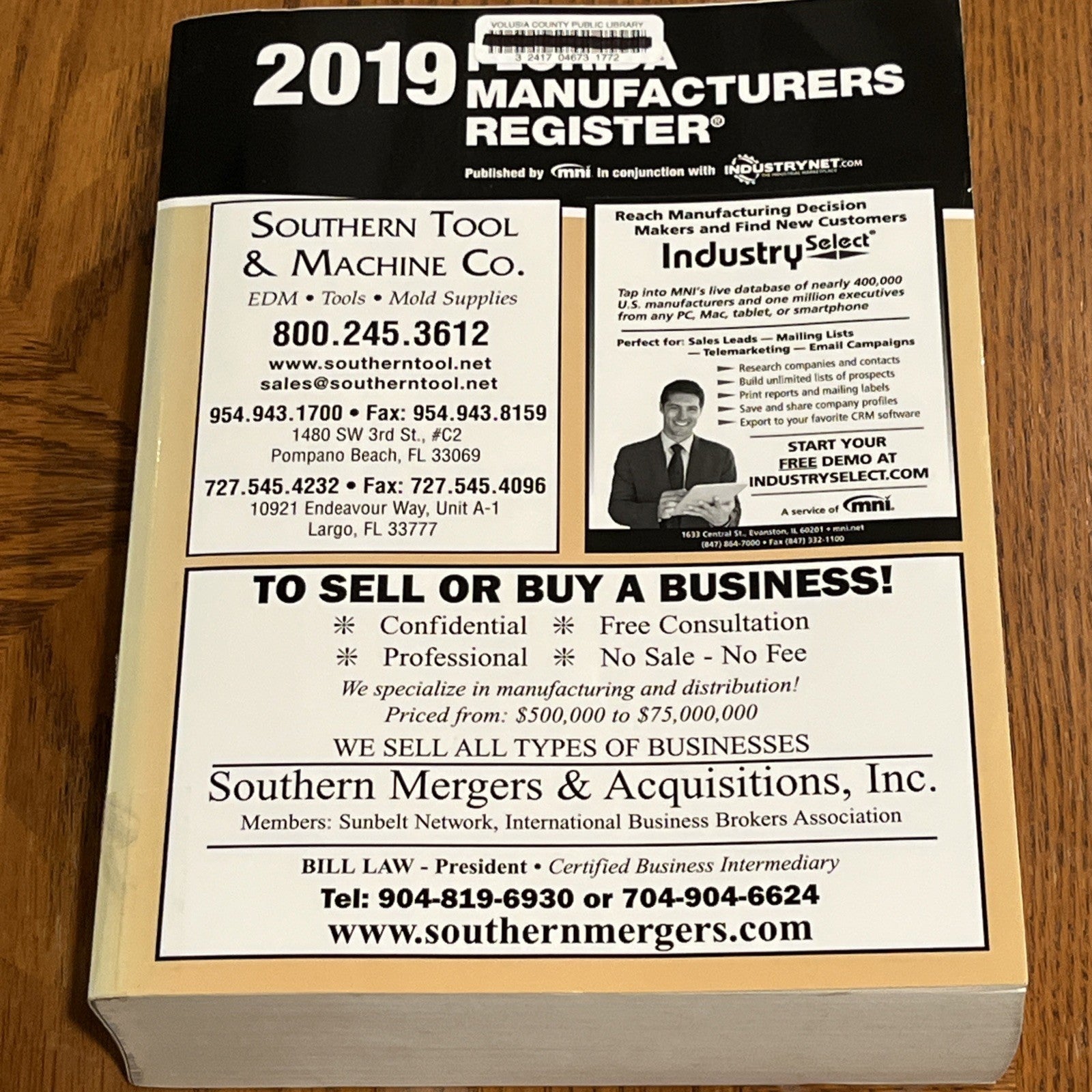 2019 Florida Manufacturers Register Mni