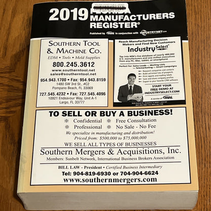 2019 Florida Manufacturers Register Mni