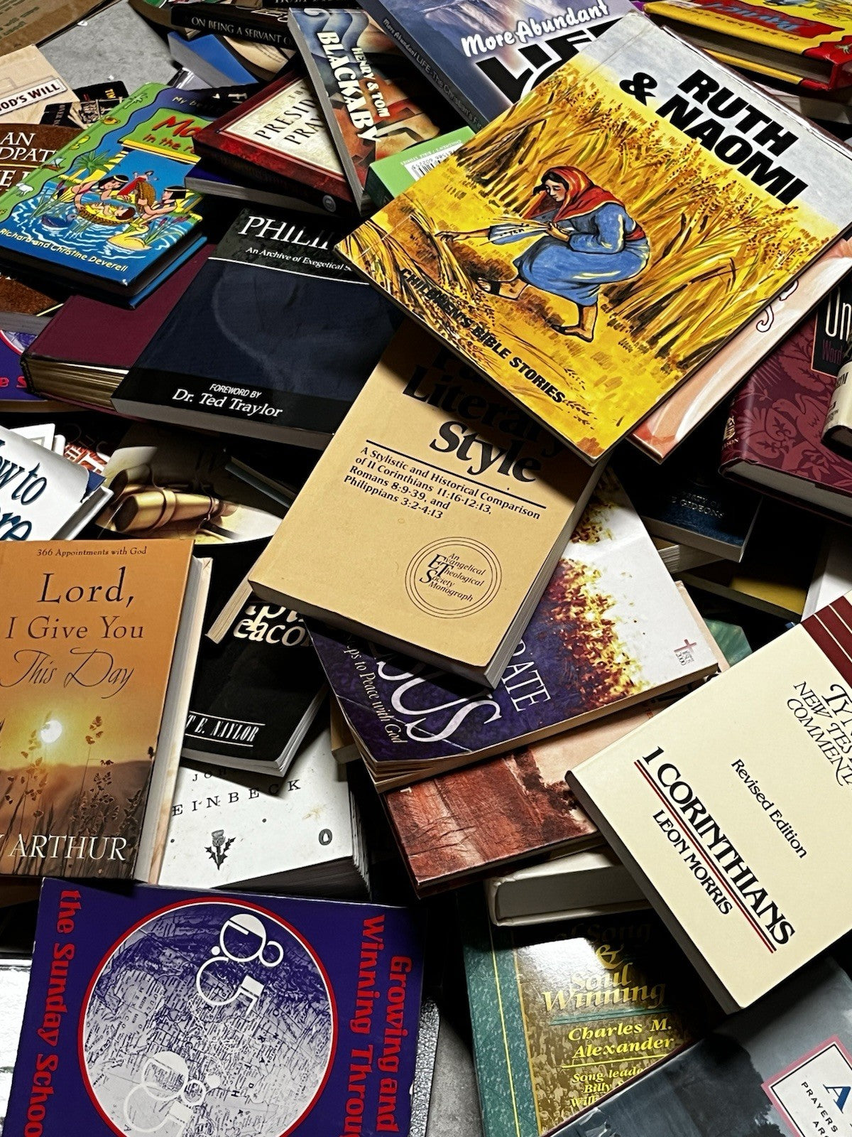 Lot of 20 Christian Prayer Bible Jesus Christ Stories Religion Book RANDOM*MIX