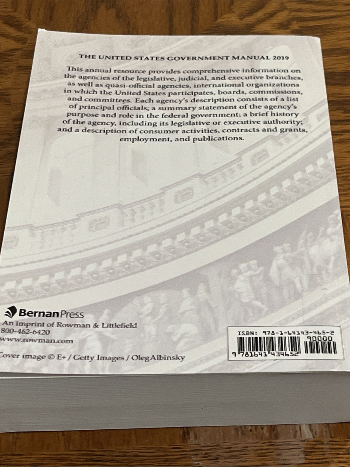 The United States Government Manual 2019 (Paperback or Softback)