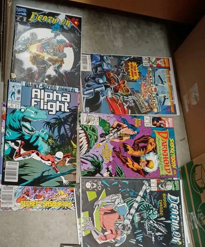 marvel comic book lot 50 Mixed Marvel Books No Dup Bulk