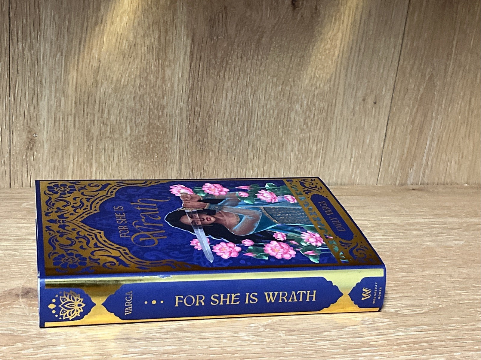 For She Is Wrath Emily Varga OwlCrate 1st Edition Hardcover Signed 9781250877383