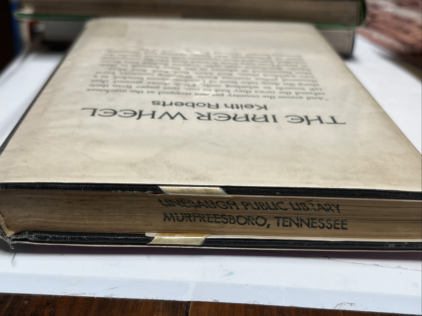 Keith Roberts - THE INNER WHEEL, Doubleday 1970 First Edition, HC/DJ Ex-Lib.