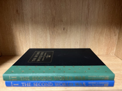 THE SECOND WORLD WAR VOLUMES I AND II WINSTON CHURCHILL and LIFE SLIPCASED 1959