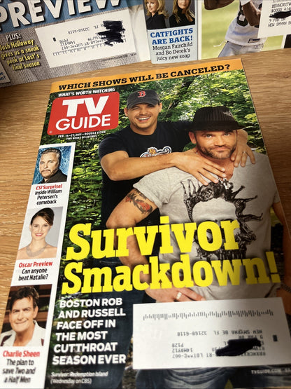 2000'S LOT OF 22 TV GUIDE MAGAZINES 2005 2006 2007  2008 2009 2010 2011