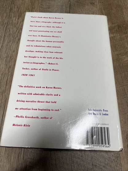Karen Horney: A Psychoanalyst`s Search for Self-Understanding By Bernard SIGNED