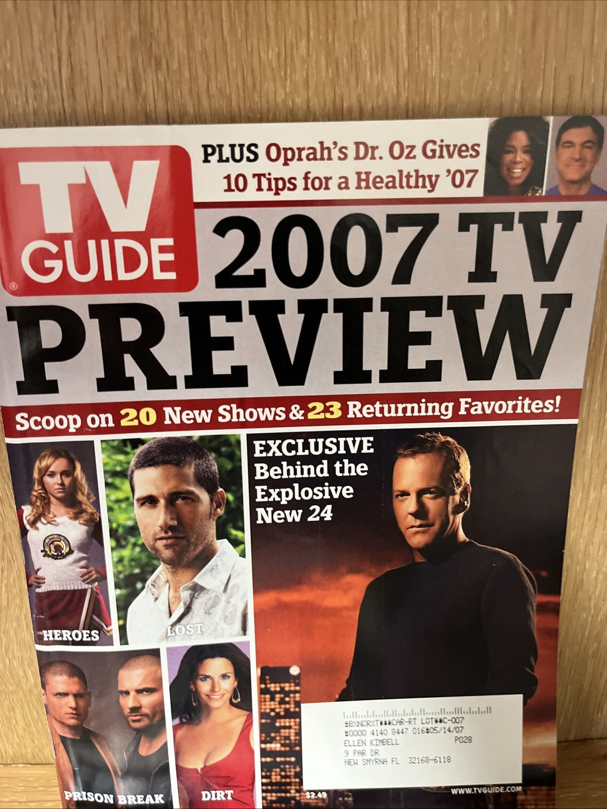 TV GUIDES LOT OF 22  MAGAZINES NCIS Dynamic Duo, Lost, Hot Bods! 2006 -2011