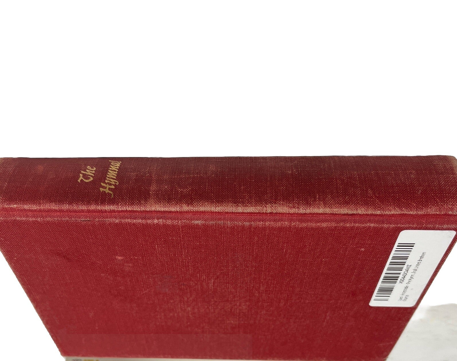 Vintage 1957 Evangelical United Brethren Hymnal Red Hardcover Christian Gospel