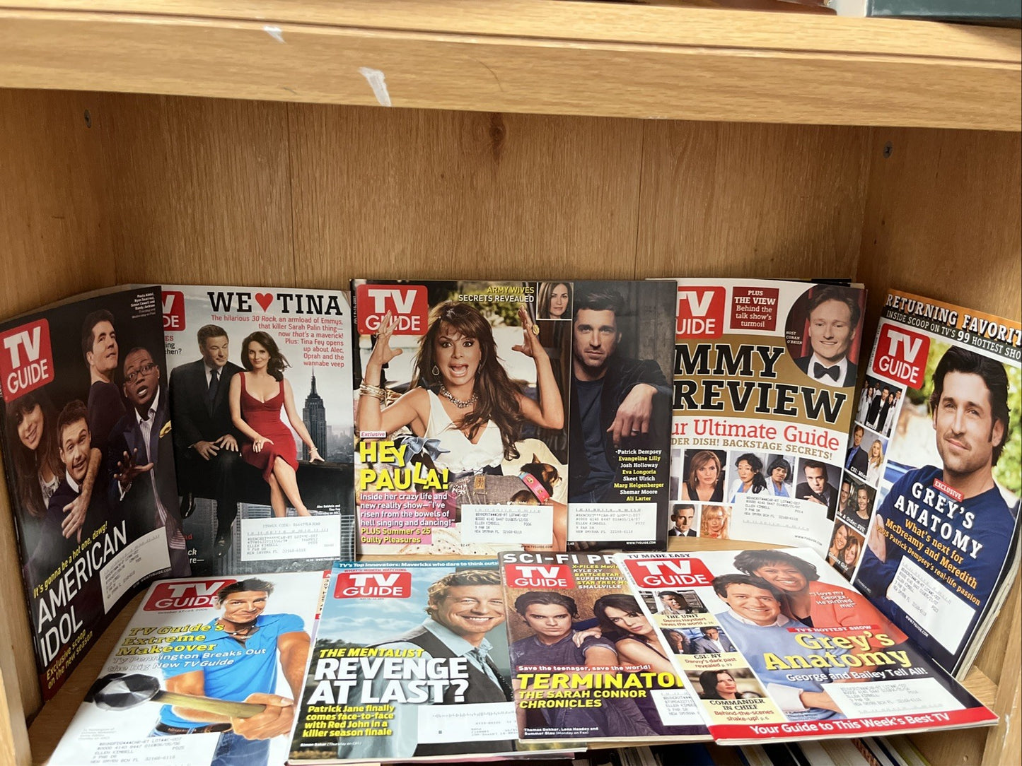 2000's Lot Of 15 TV Guide Magazines