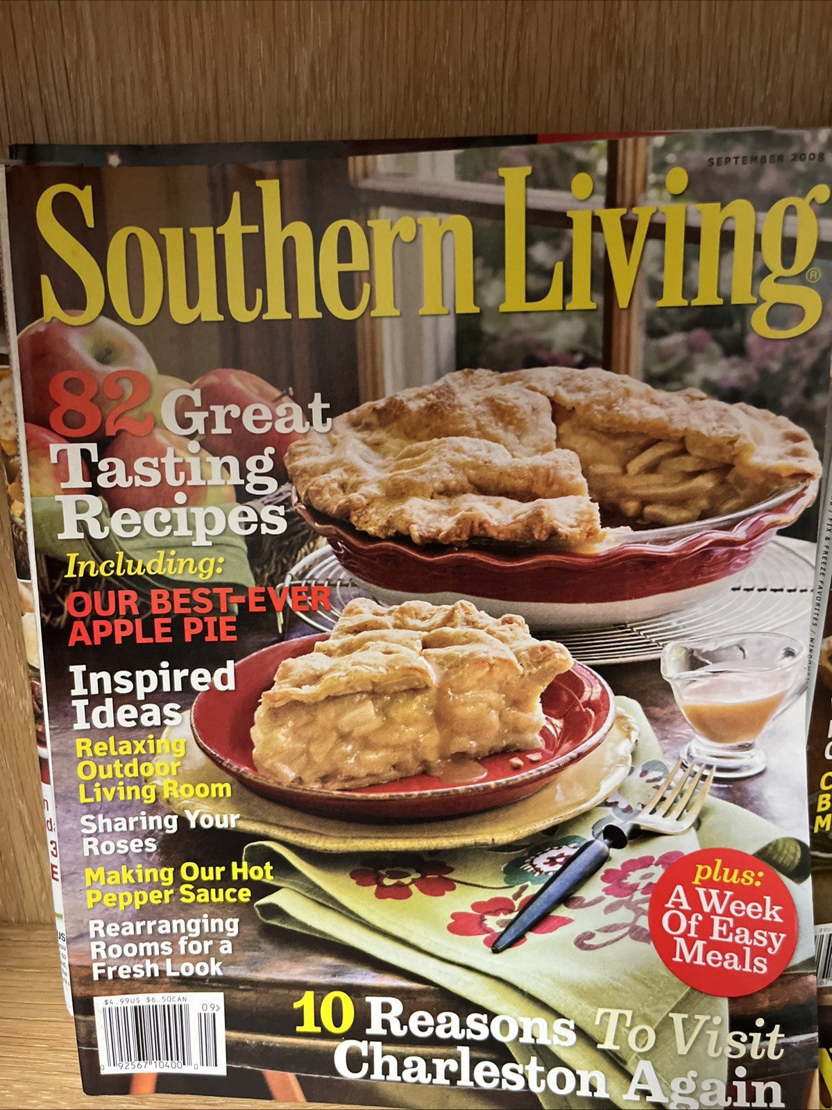 2008 southern living magazine lot  of 4 Holiday Halloween Cookies Desert Recipe
