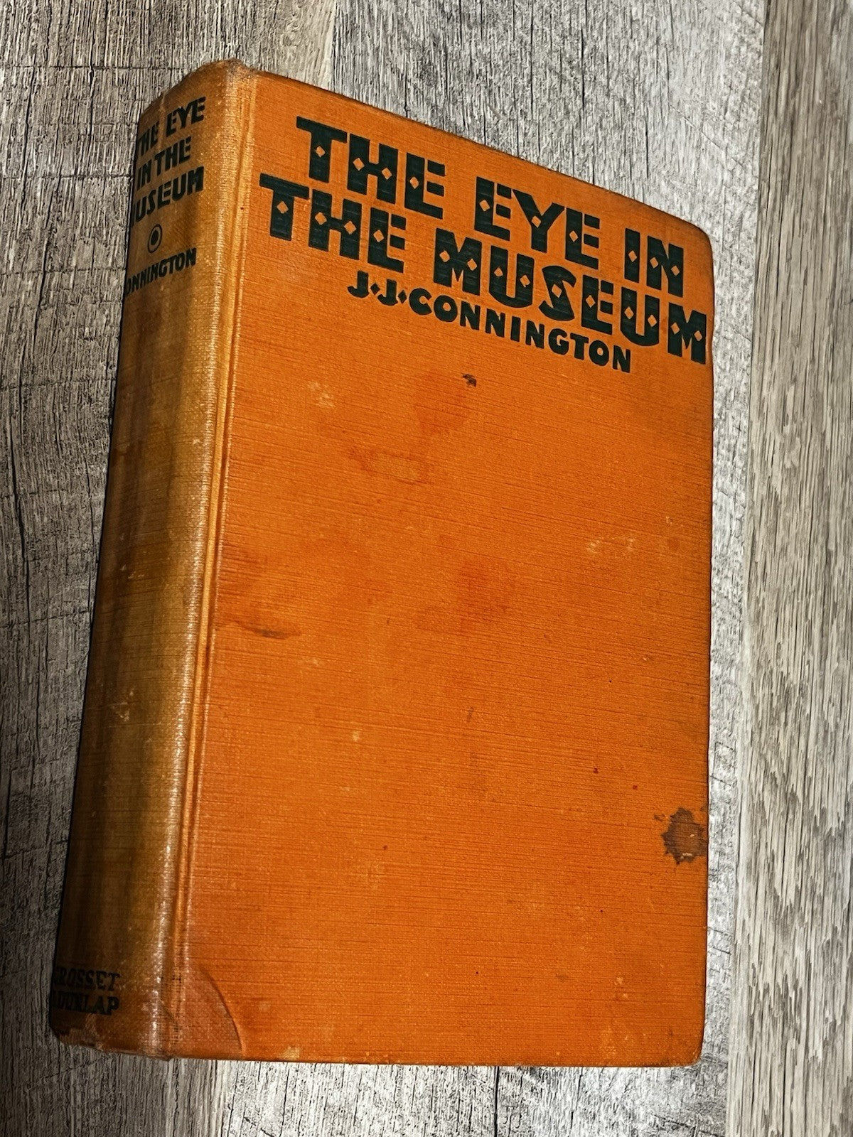The Eye in the Museum J J Connington 1930 Grosset & Dunlap Hardcover