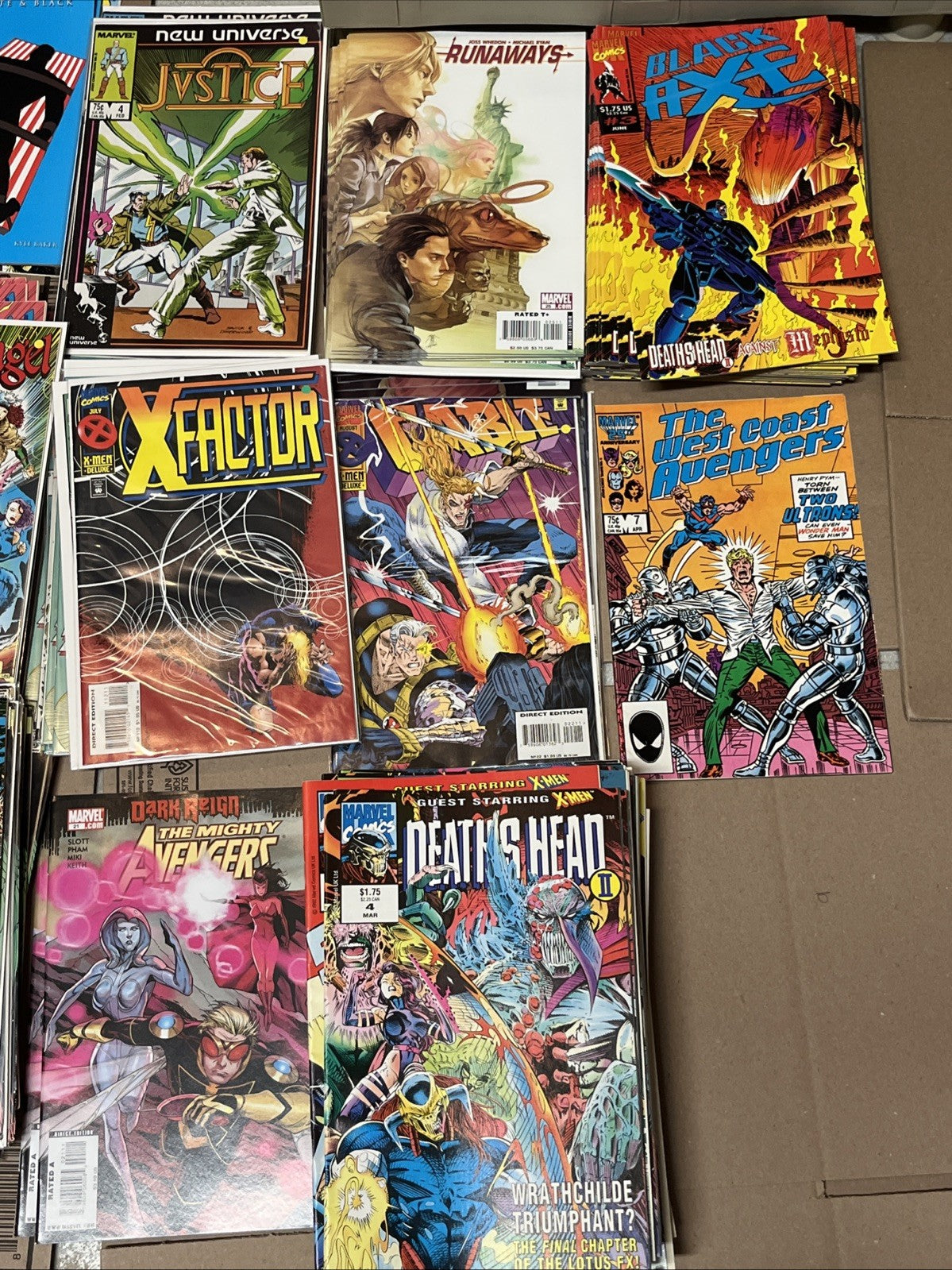 marvel comic book lot 17 Mixed Marvel Books No Dup Bulk