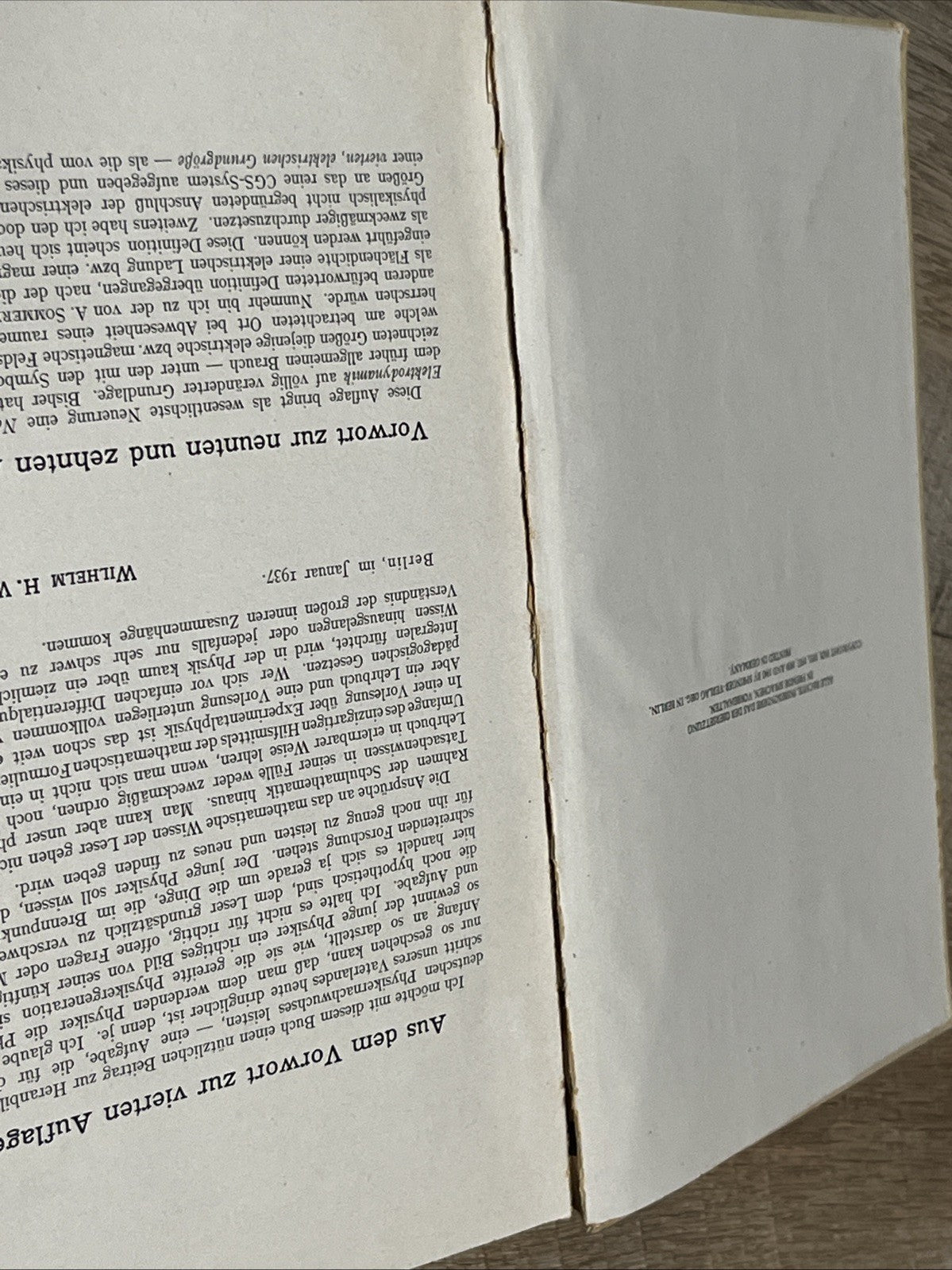 Physik: Ein Lehrbuch by Wilhelm H. Westphal (German) 1945 Hardcover