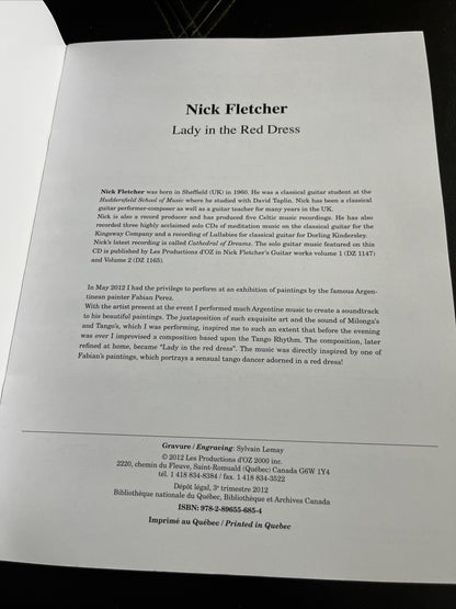 Nick Fletcher : Lady in the Red Dress Guitar Seule/Solo Guitar