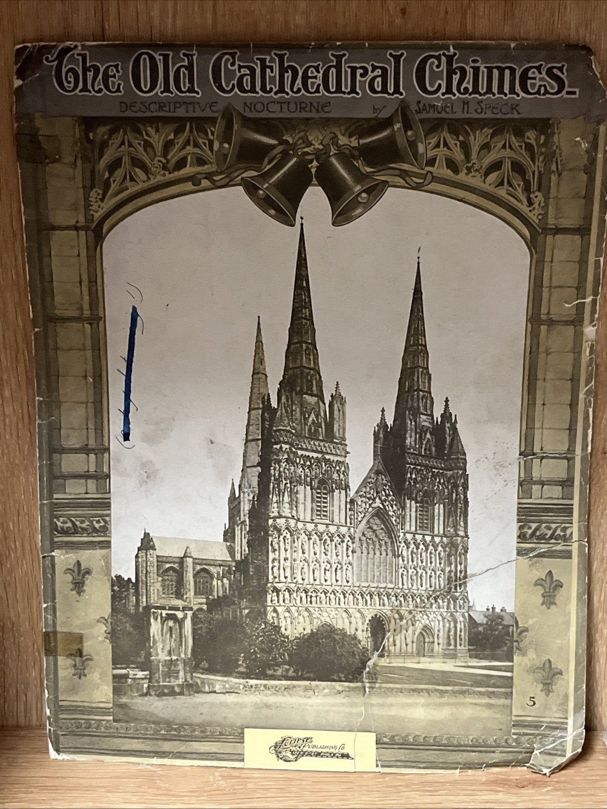 Vintage Old Cathedral Chime| The Flatterer | L. Van BEETHOVEN 1894| 1904 & 1908