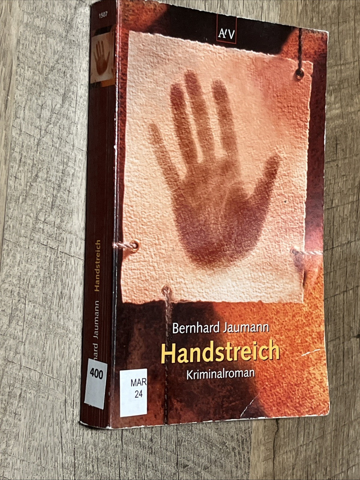 Handstreich : Kriminalroman. Aufbau-Taschenbücher ; 1507 Bernhard Jaumann