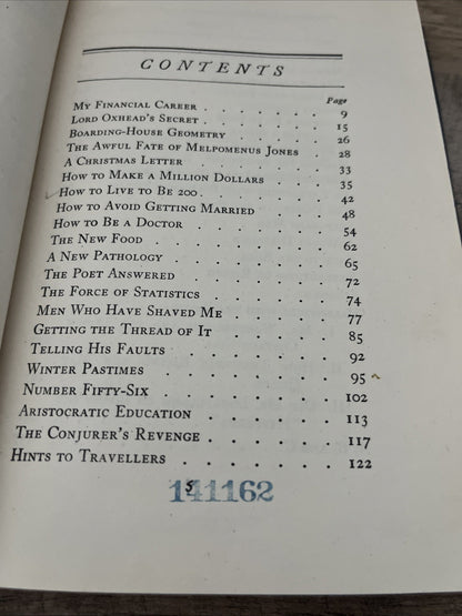 Literary Lapses by Stephen Leacock
