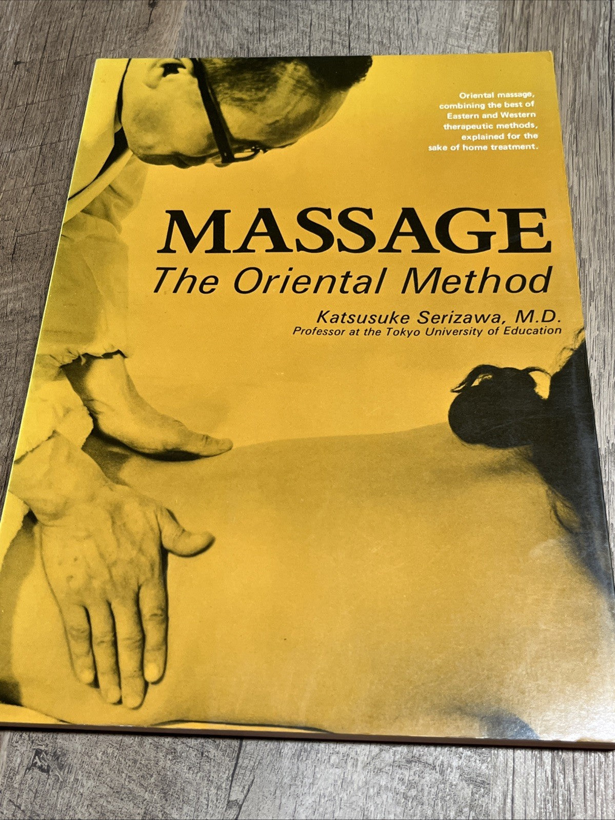 Seriwaza, Katsusuke MASSAGE The Oriental Method 1st Edition 6th Printing