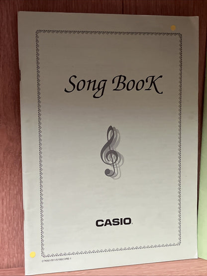 Song Book & Song Book 2  Casio Lot