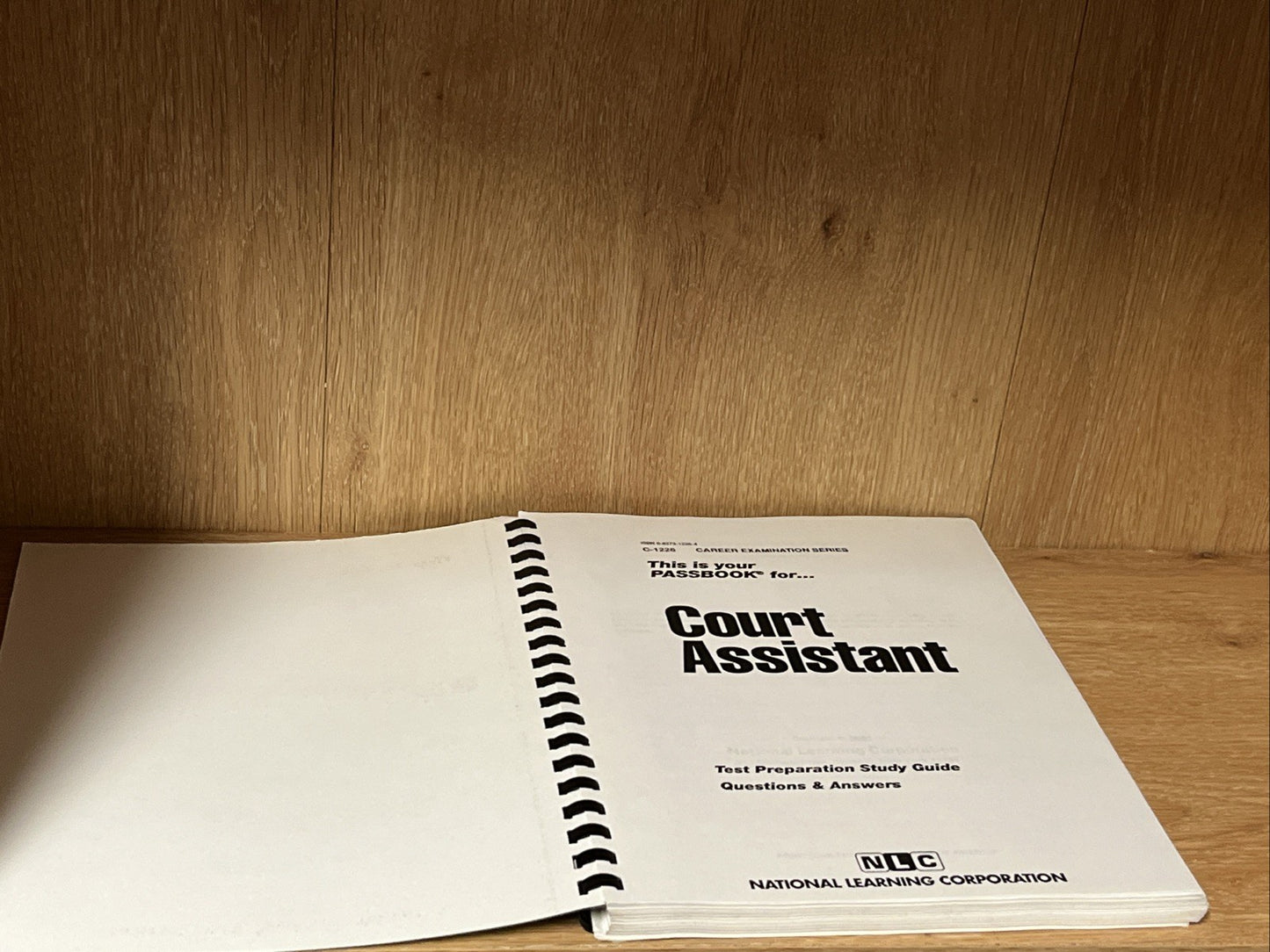 Court Assistant: PASSBOOK,TEST PREPARATION STUDY GUIDE, QUESTIONS & ANSWERS
