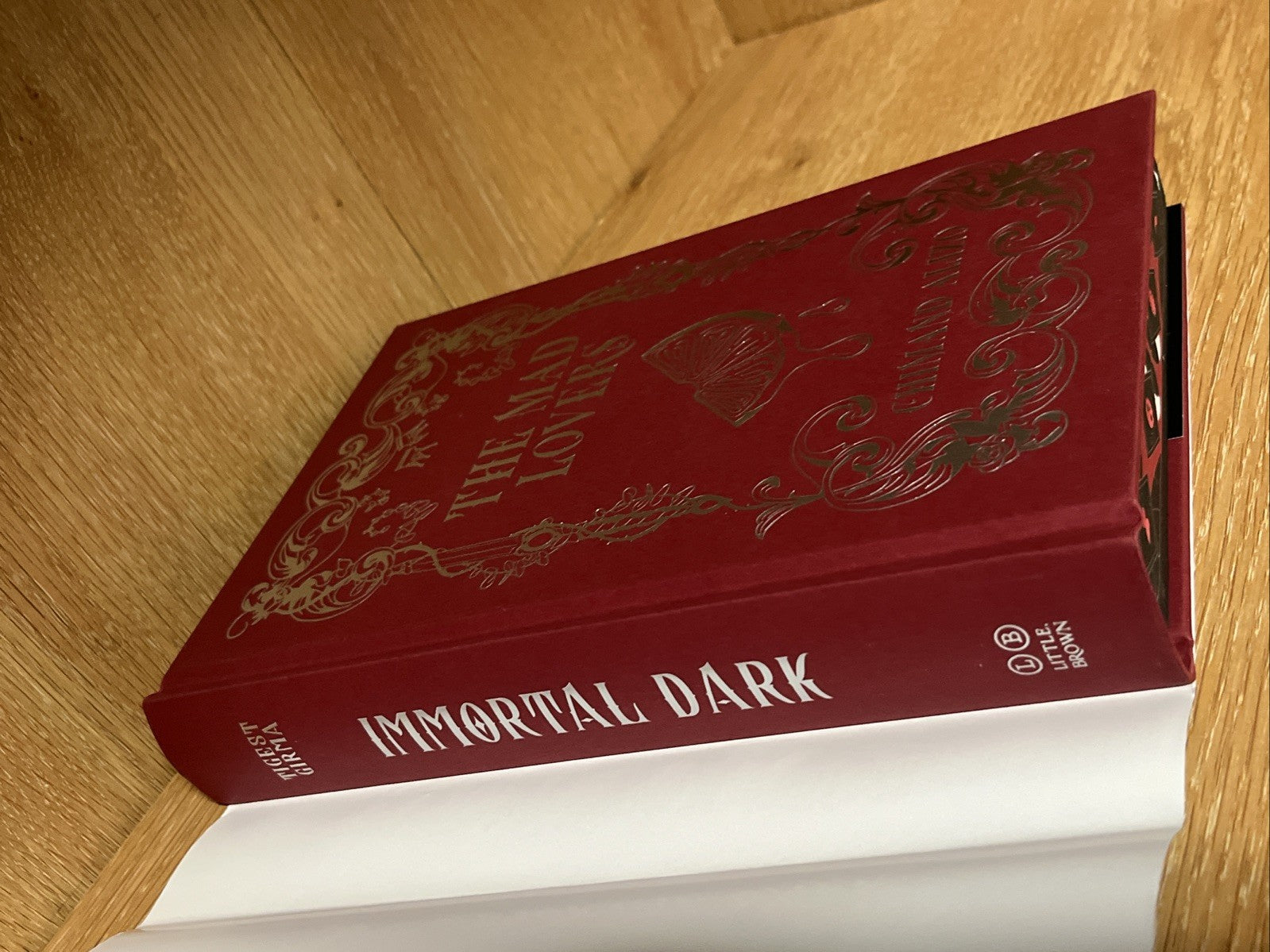 Immortal Dark SIGNED by Tigest Girma - Owlcrate 1st Printing Fine Hardcover