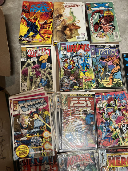 Comic Book Mystery Lot 48 Mixed Marvel DC VF+/NM No Duplicates Bulk