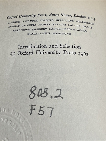 English One-Act Plays of Today 1st Edition Donald Fitzjohn - 1962