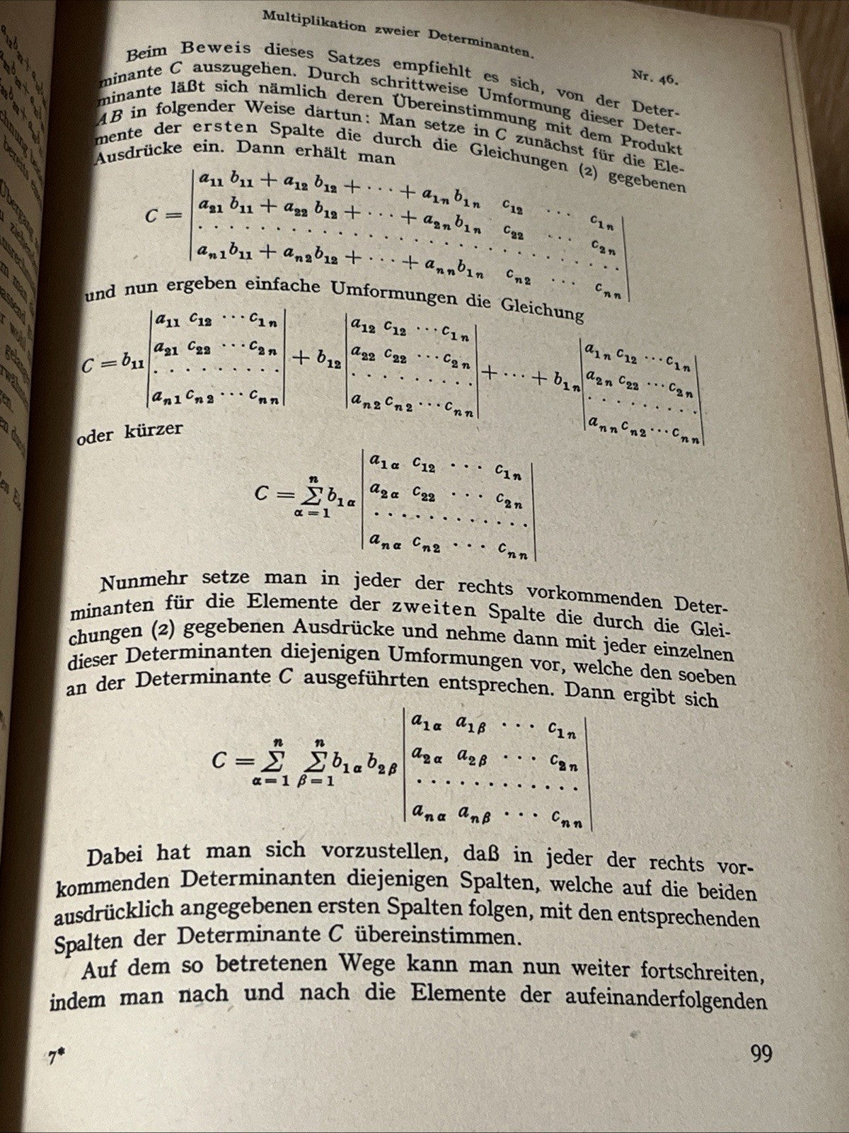 Einführung in die Höhere Mathematik Erster Band 8. Auflage 1931