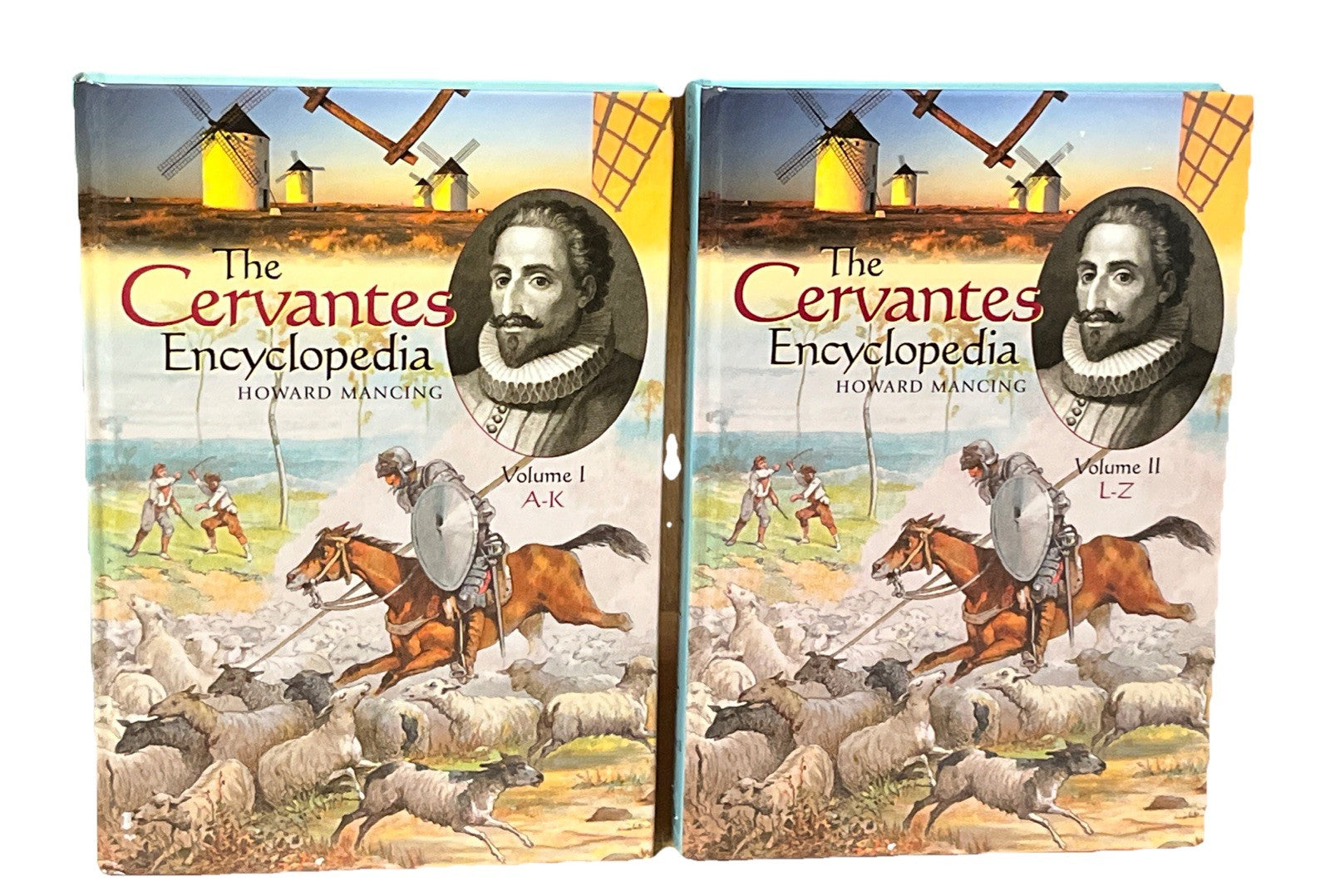 The Cervantes Encyclopedia Volume 1 & 2 Hardcover Howard Mancing 2004 (A-K ,L-Z)