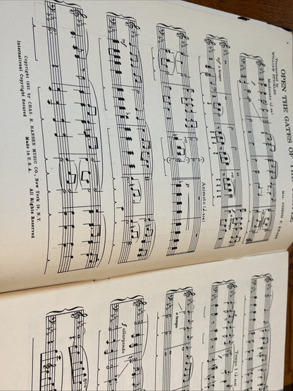 Easter Variations For Piano Chas H. Hansen Music Corp 1951 william Sickles