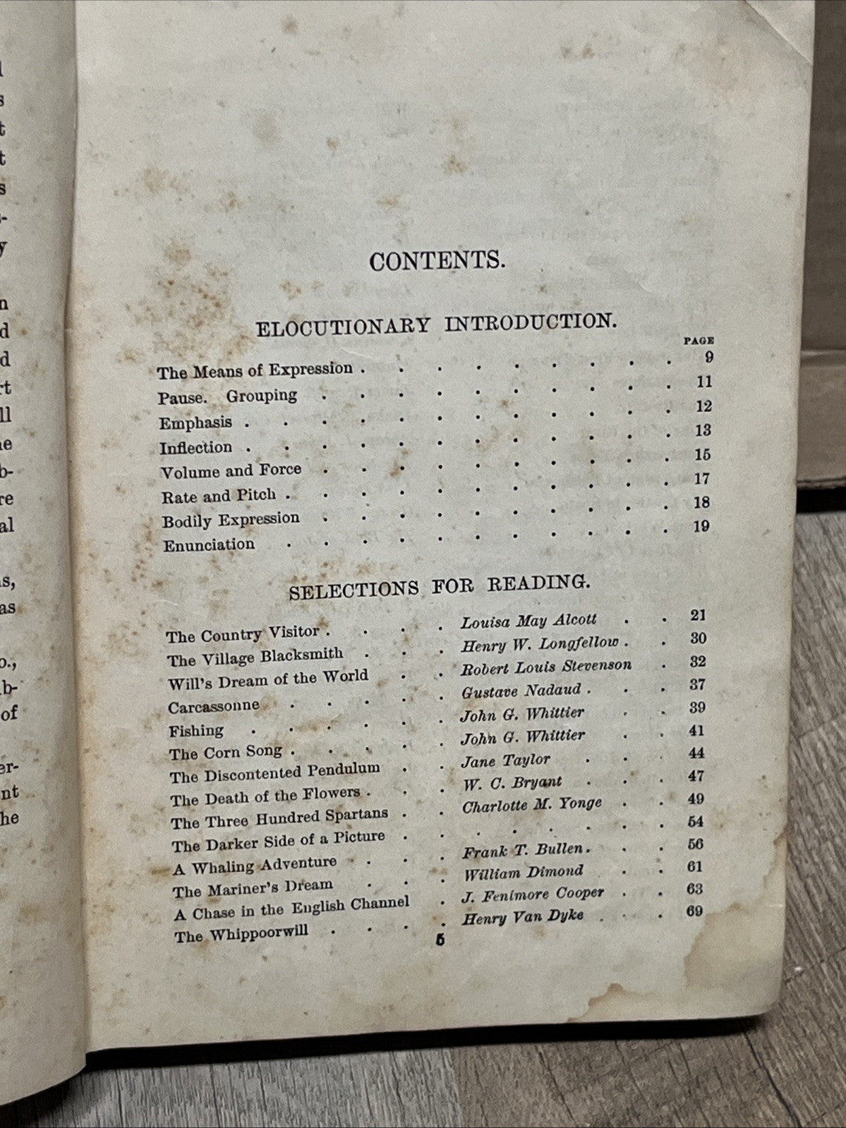 MCGUFFEY'S NEW FIFTH READER SELECTED AND ORIGINAL By William H.