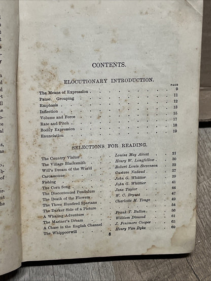 MCGUFFEY'S NEW FIFTH READER SELECTED AND ORIGINAL By William H.