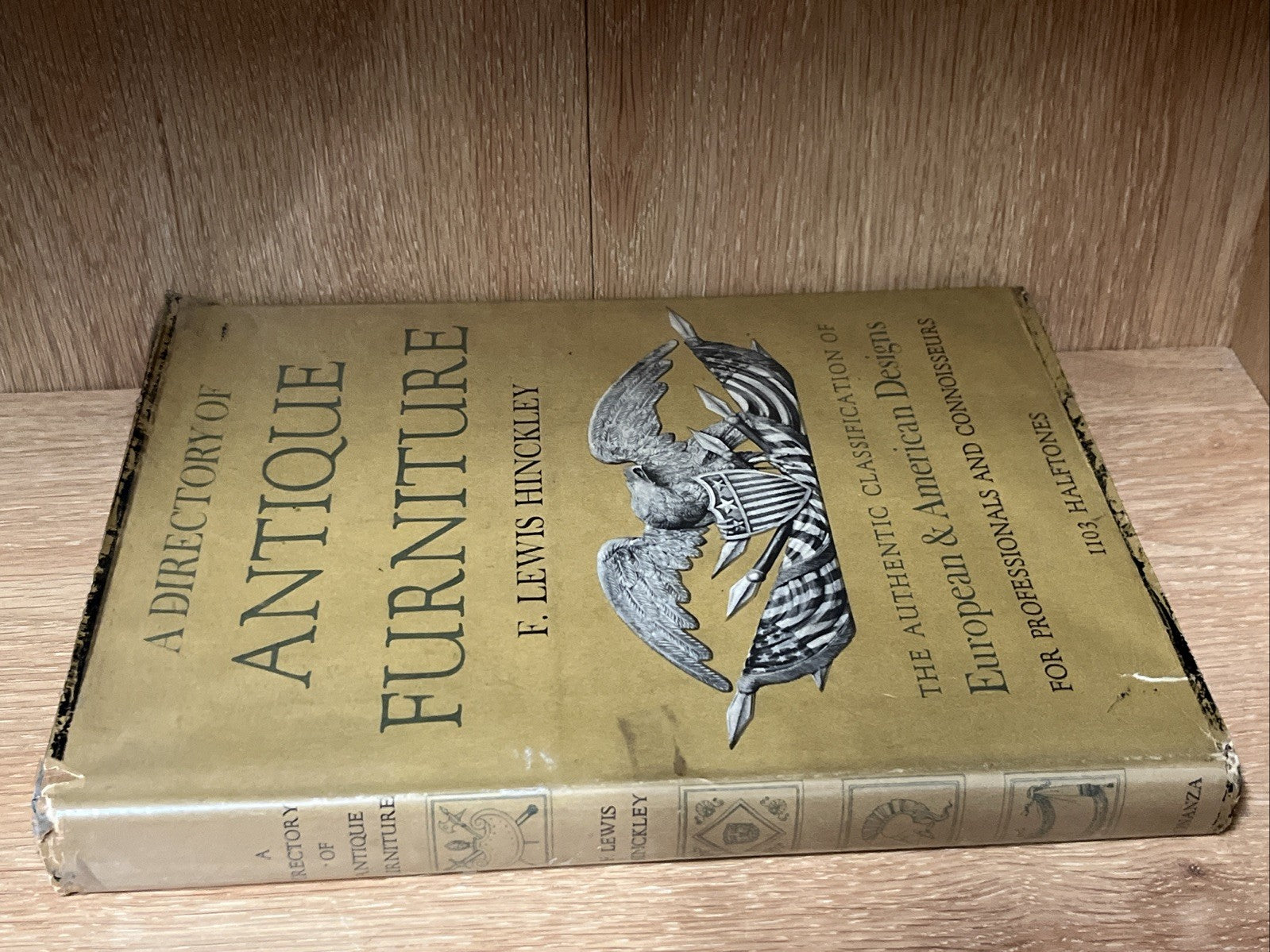 Vintage Directory of Antique Furniture 1st Ed by F. Lewis Hinckley HD DJ  1953