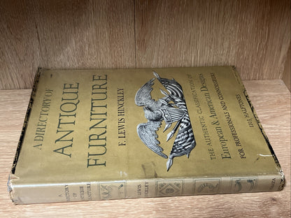 Vintage Directory of Antique Furniture 1st Ed by F. Lewis Hinckley HD DJ  1953