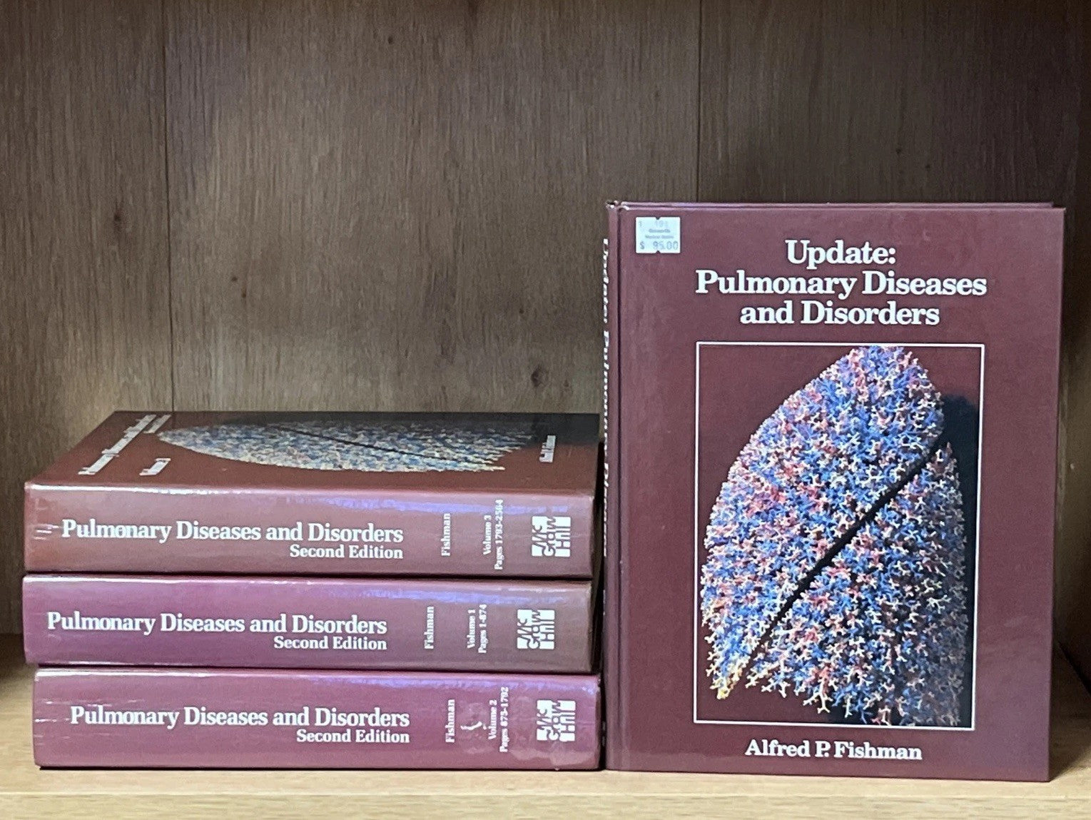 Pulmonary Diseases and Disorders, 2nd Ed, Alfred Fishman, 4 Volume Set,1988/1992