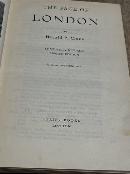 Harold P. Clunn THE FACE OF LONDON
