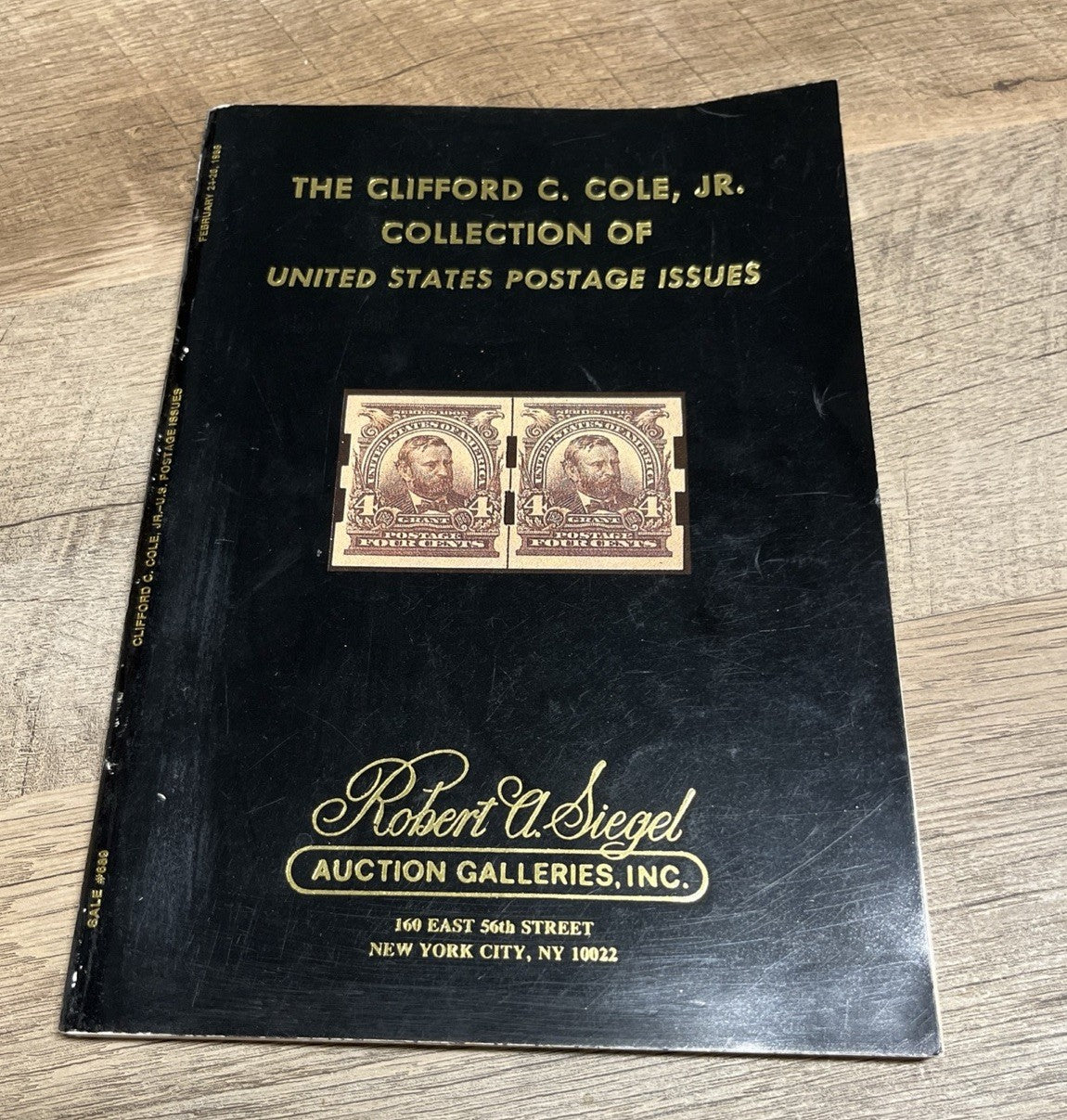 Robert A. Siegel Auction, Clifford C. Cole, Jr. Collection of U.S. Postage #639