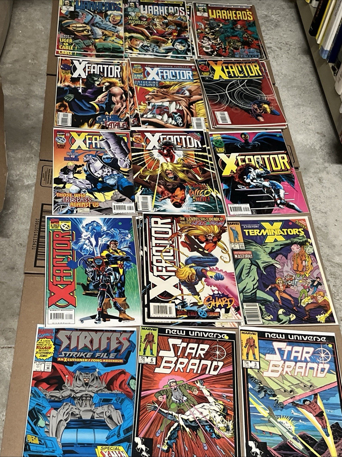Large 50 COMICS BOOK LOT-MARVEL, DC, INDIES- FREE/Fast Shipping! VF to NM+ ALL