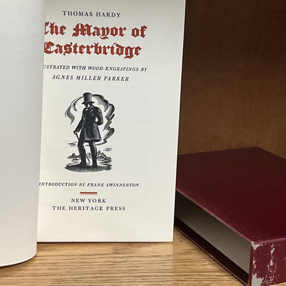 The Mayor Of Casterbridge by Thomas Hardy, Heritage Press HC, Slipcase (1964)