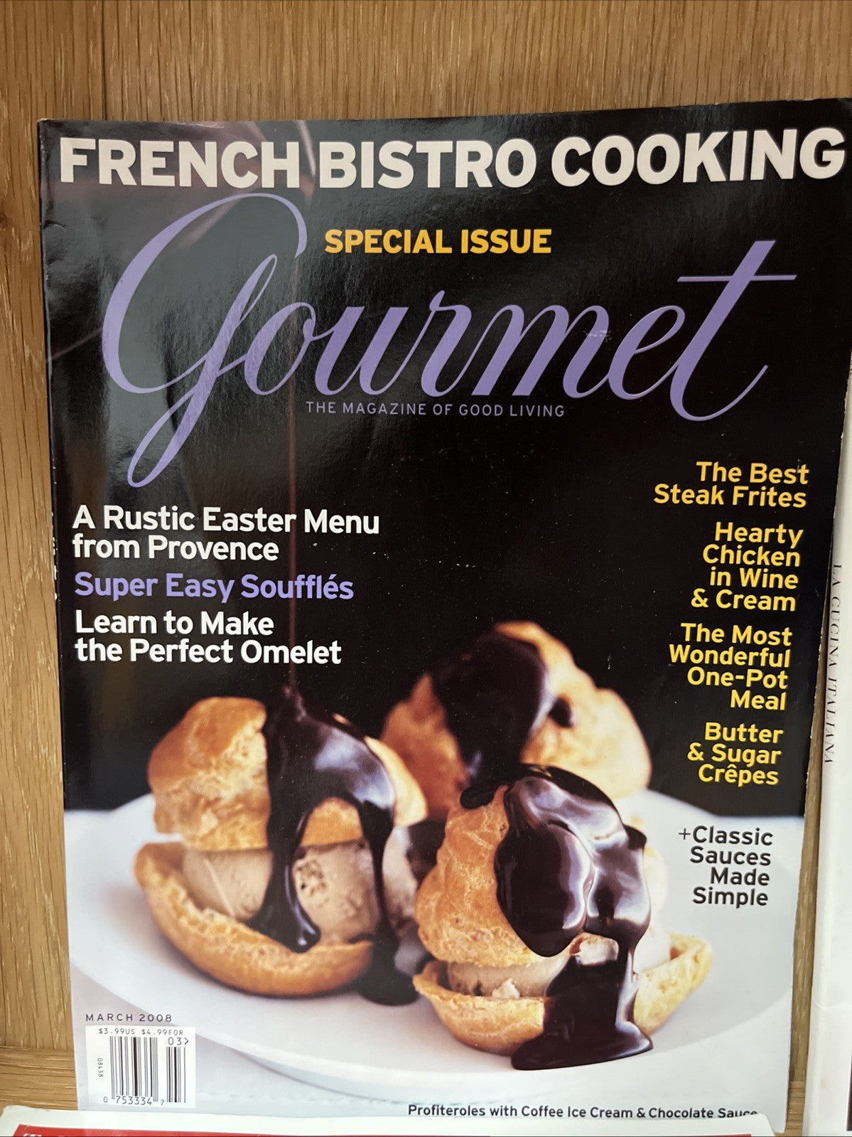 La Cucina Italiana + Gourmet Magazine Lot 4 Issues From 2000 2001 2008