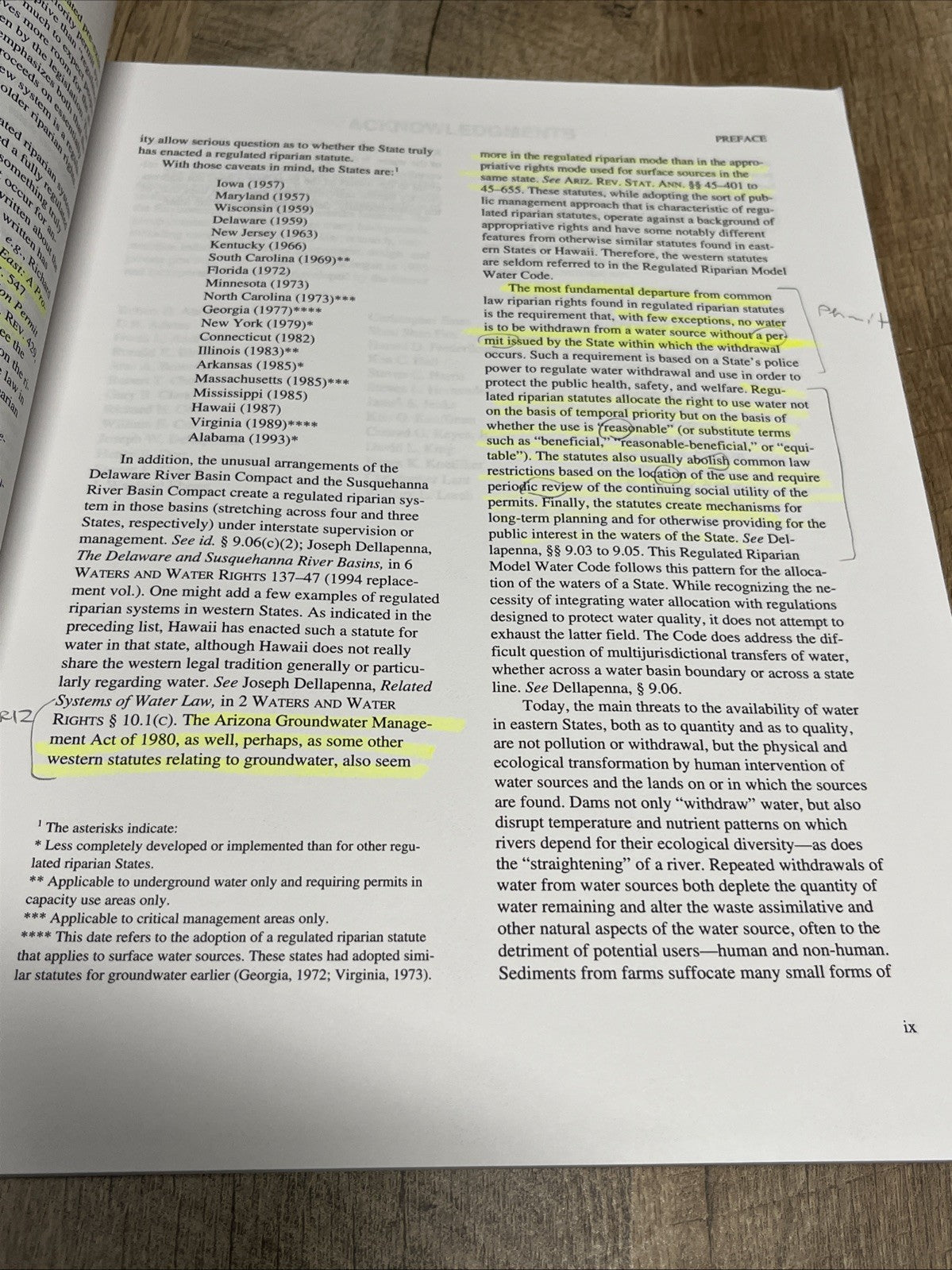 ASCE Standard American Society Of Civil Engineers Regulated Riparian Model Water