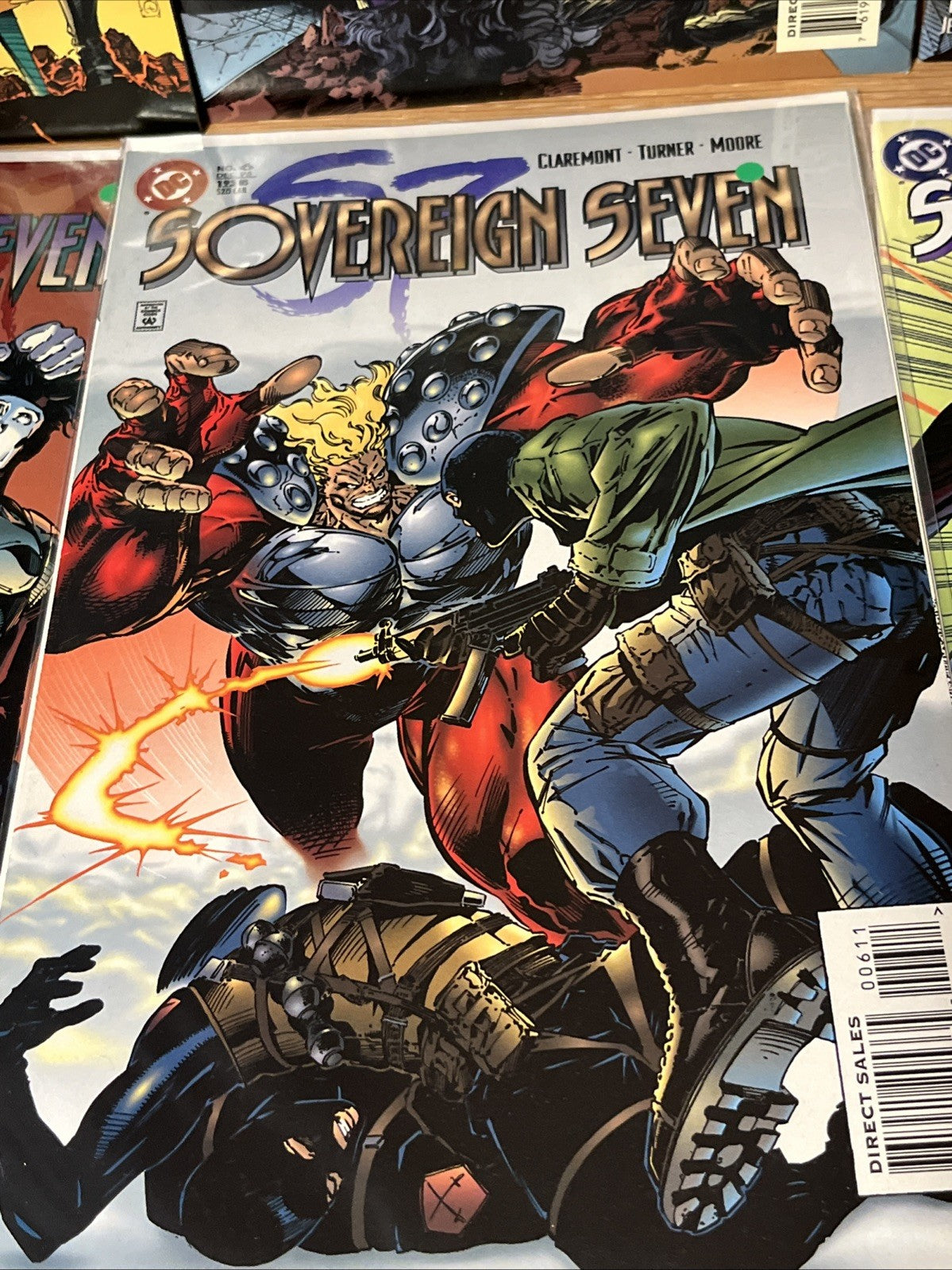 Sovereign Seven S7 DC Comic Books #1 #2 #3 #4 #5  #6 #7 #8 Clement Turner Lot 8