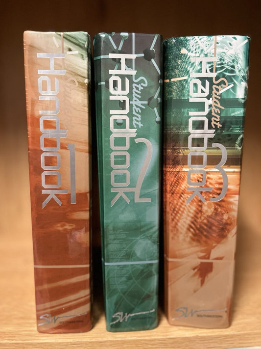 Southwestern Student Handbook Lot Of 3 Volumes 1 - 3