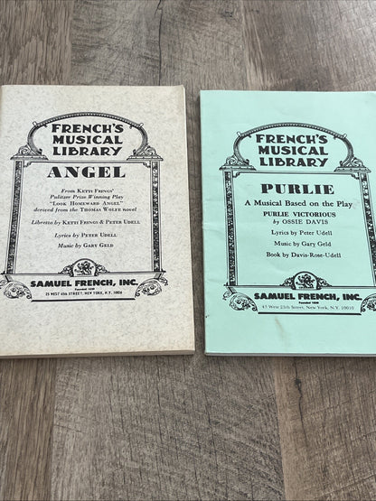ANGEL and PURLIE Victorious Ossie Davis & Udell/Geld/ French's Musical Library/