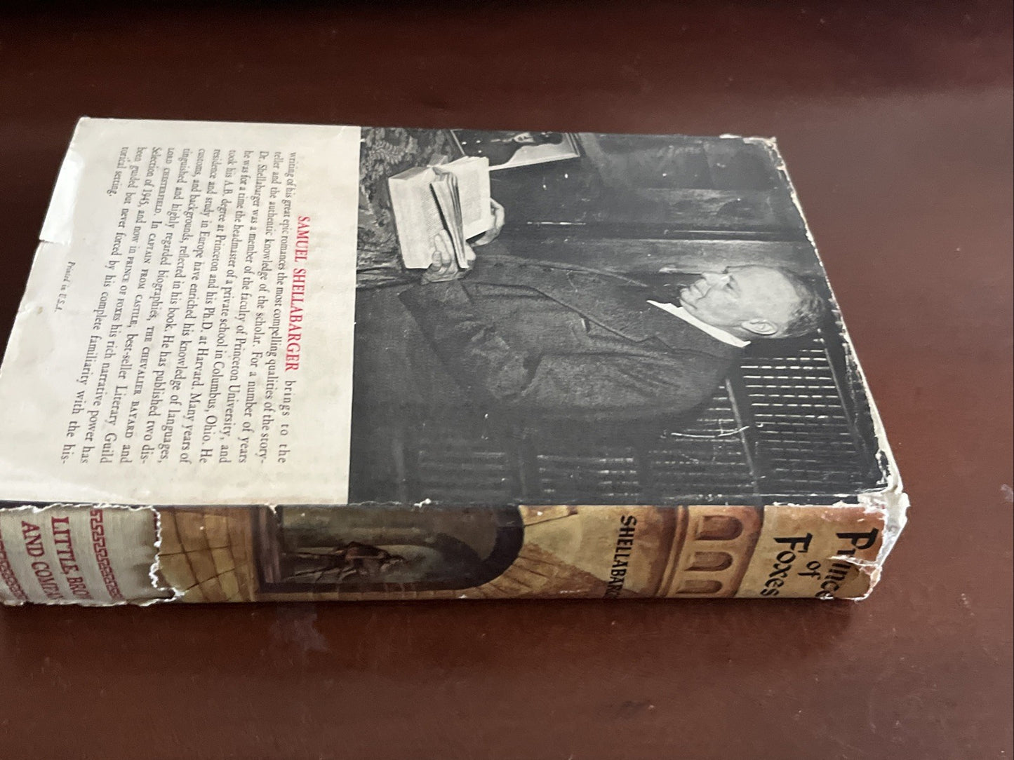 Prince Of Foxes by Samuel Shellabarger - Vintage 1947 HCDJ BCE
