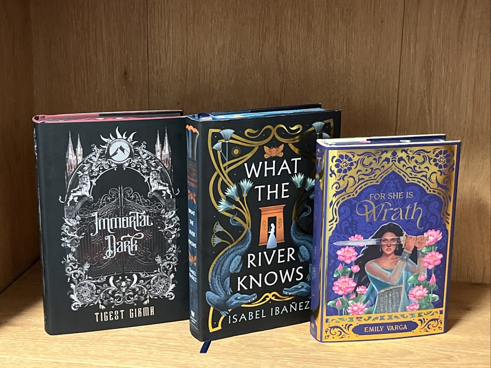 Fairytale Book Lot of 3 SIGNED Owlcrate, Isabel Ibanez, Varga,Girma Special Ed