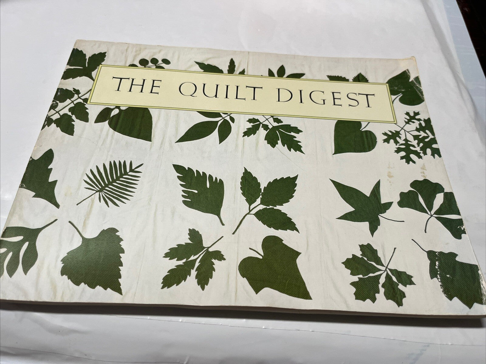 The Quilt Digest #1 ~ Kiracofe and Kile 1983 ~ Printed on 100 lb. Satin Kinfuji