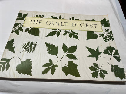 The Quilt Digest #1 ~ Kiracofe and Kile 1983 ~ Printed on 100 lb. Satin Kinfuji