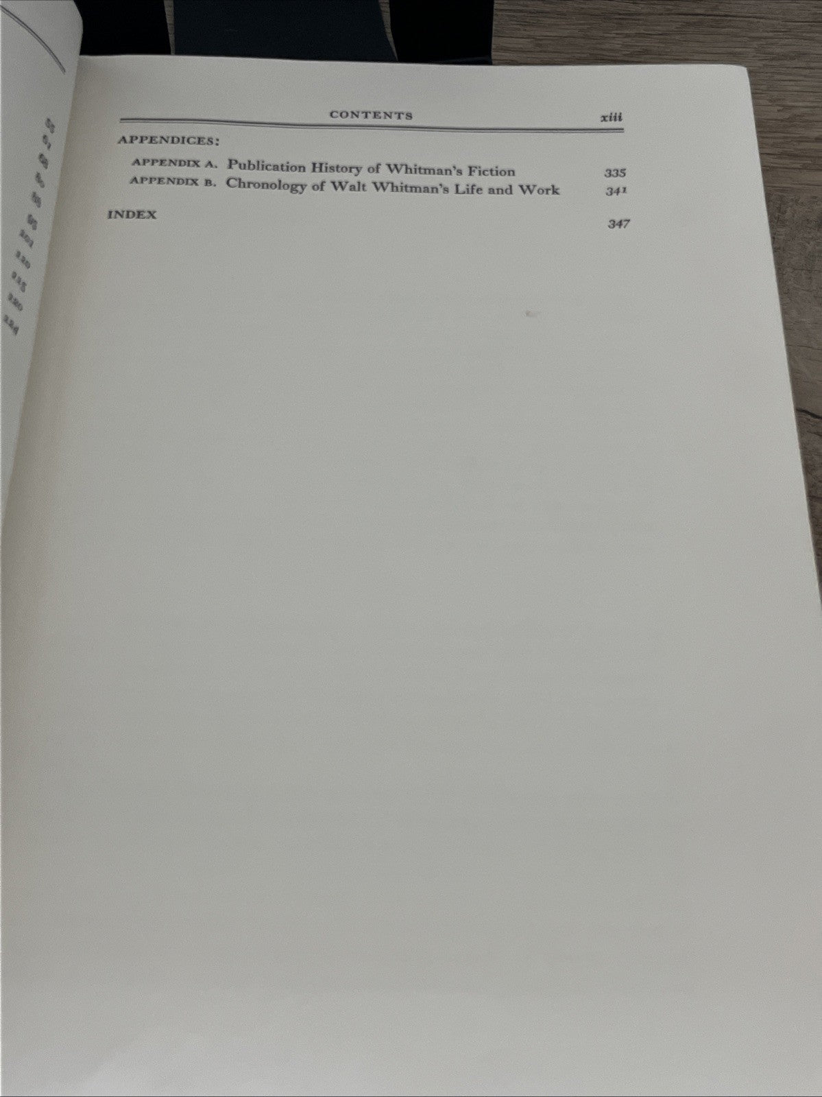 Walt Whitman: The Early Poems and the Fiction 1963 Collected Writings Accepted